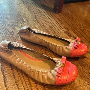 Unique Tory Burch flats, size 9